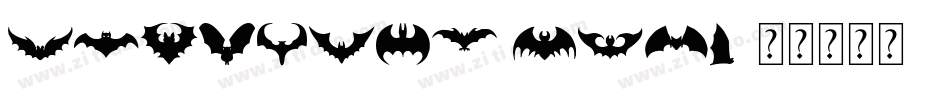 Children Bats字体转换